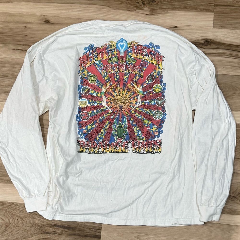 Vintage Phil Lesh and Friends Paradise Waits Grateful Dead Long Sleeve Men’s XXL